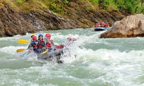 water rafting