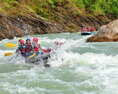 water rafting